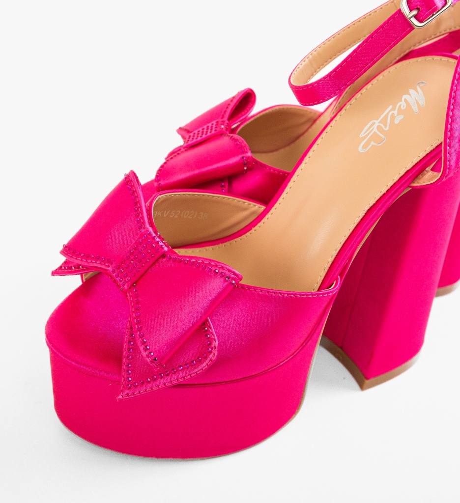 Sandale Gallen Fuchsia - Eleganță și Stil - imagine 5