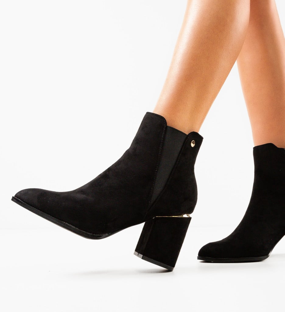 Botine Harbour Negri - Eleganță și Confort - imagine 3
