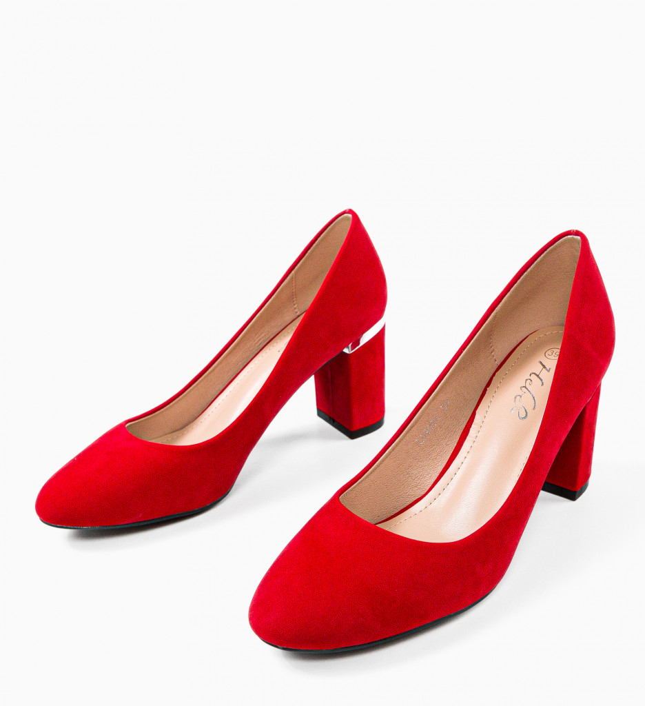 Pantofi Ryouta Rosii - Eleganță și Stil - imagine 6