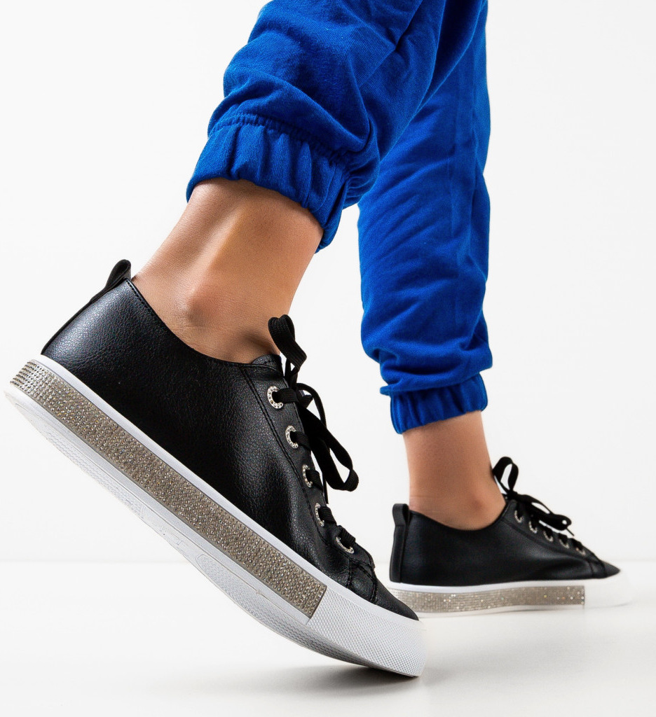 Sneakers Dama Penelope Negri - Confort & Stil Urban - imagine 3
