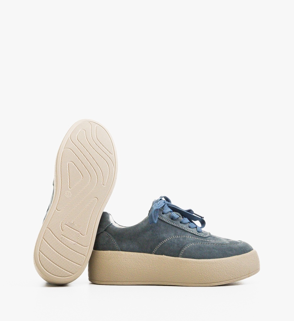 Sneakers Dama Brittni Albastri - Confort și Stil - imagine 3