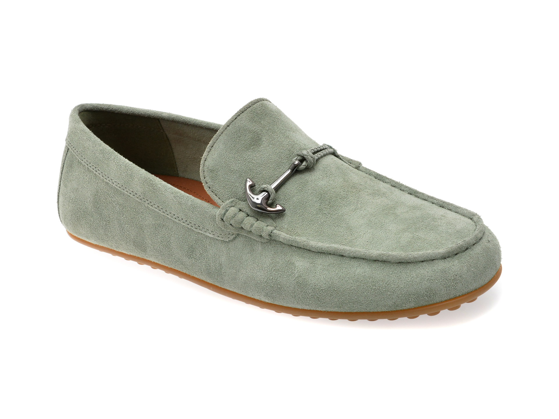 Mocasini ALDO Verzi Eleganți din Piele