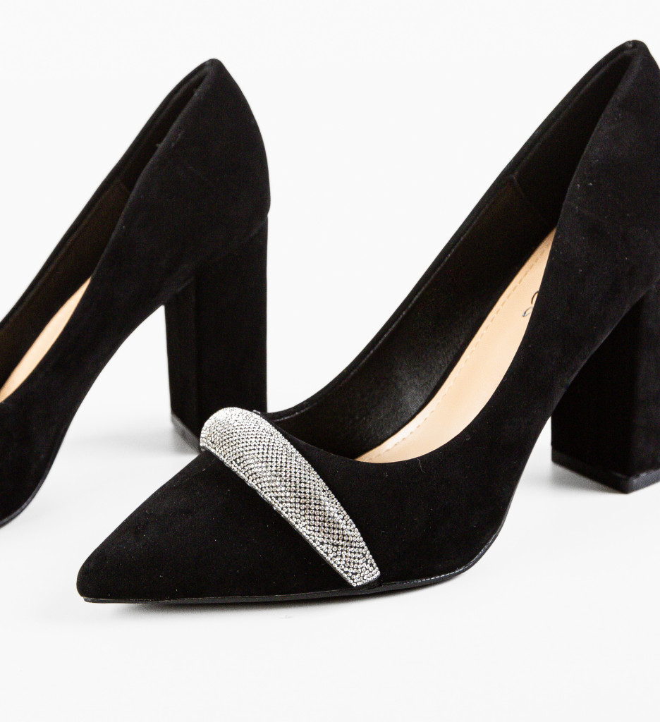 Pantofi dama Potte Negri - Eleganță și Confort - imagine 8