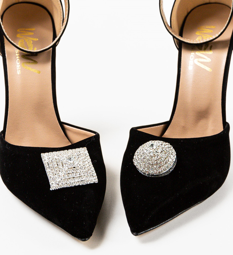 Pantofi Sarina Negri | Eleganță și Confort - imagine 5