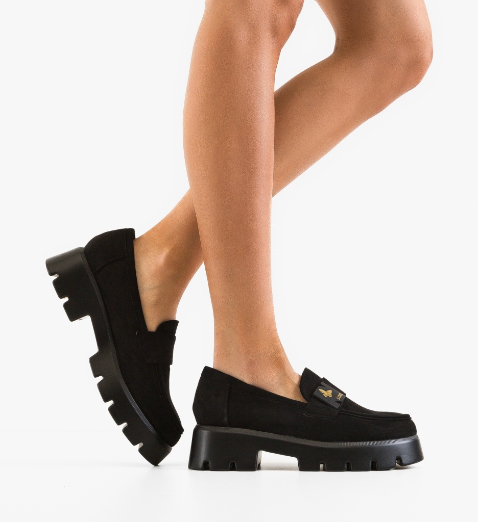 Pantofi Casual dama Vale Negri | Confort Zilnic - imagine 2