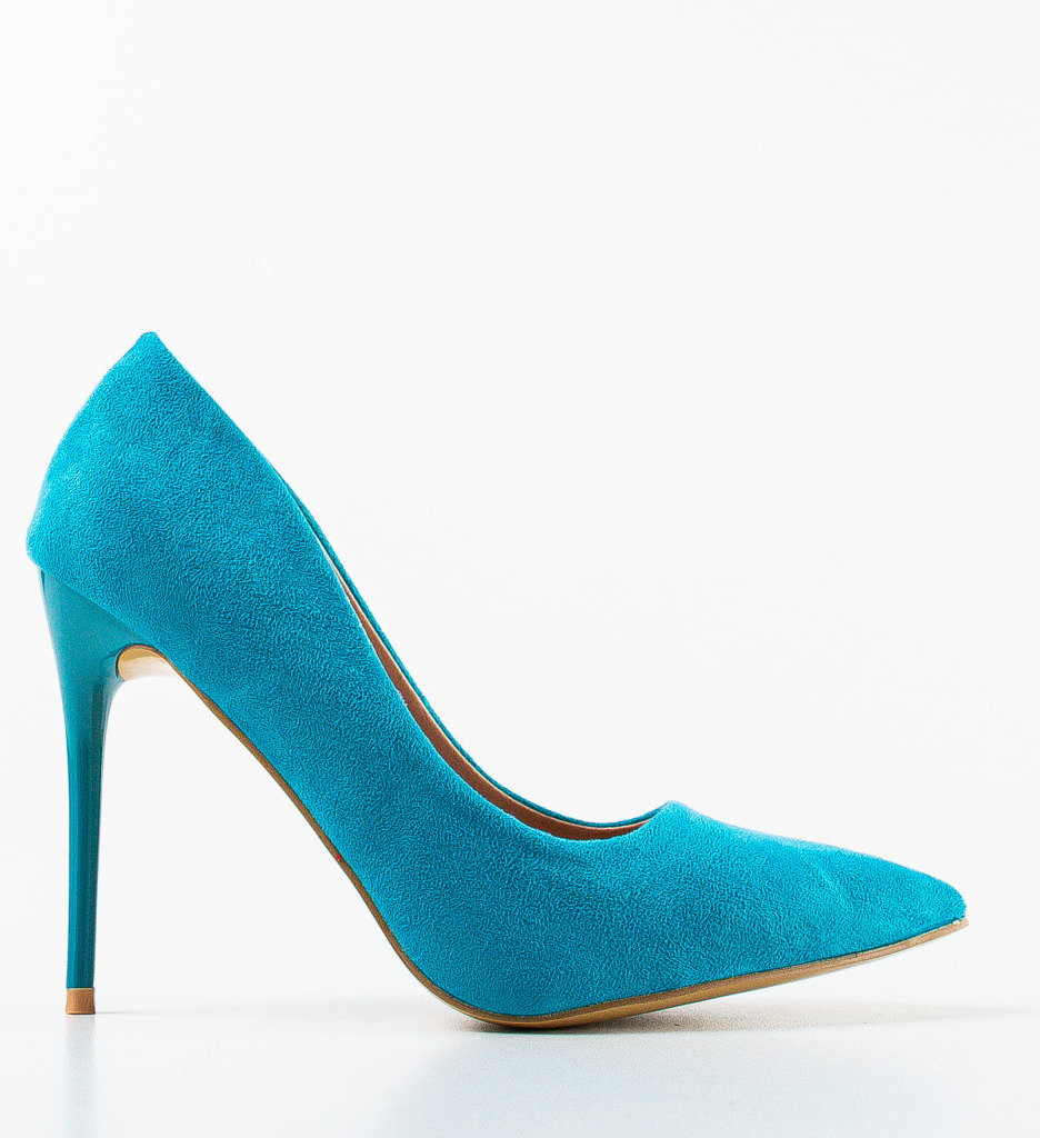 Pantofi cu Toc Spiro Albastru - Stil și Eleganță - imagine 4