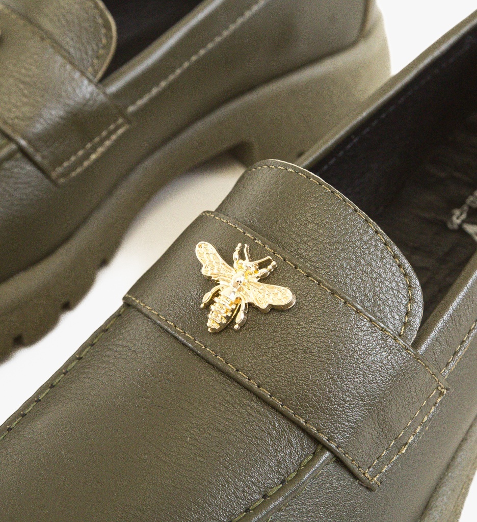 Pantofi Casual Dama Fosere Verzi Confortabili - imagine 10