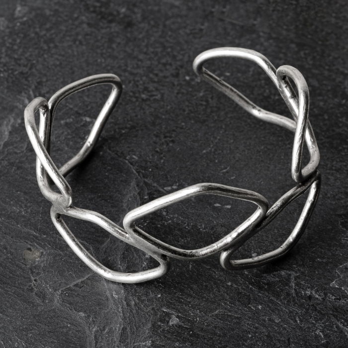 Brățară Cupru Argintat Shopika | Anti-alergic