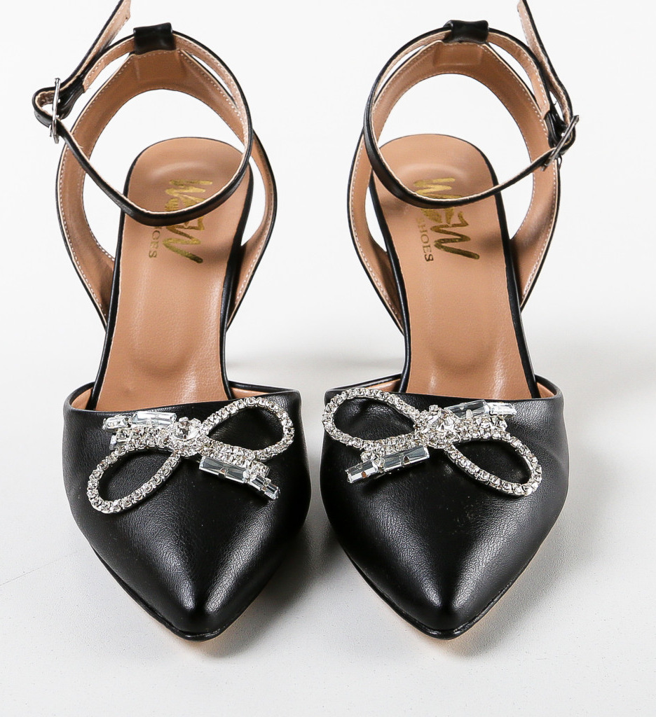 Pantofi cu Toc Darby Negri | Eleganță și Stil - imagine 7