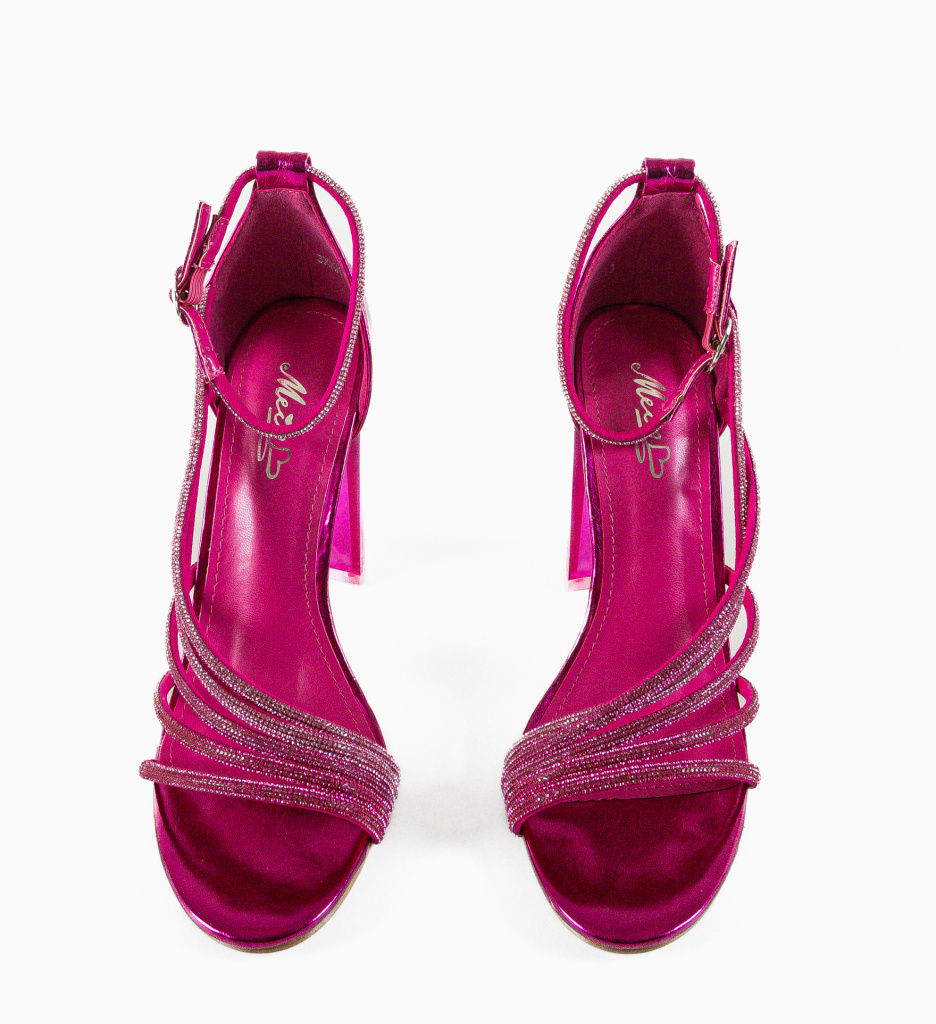 Sandale Jericho Fuchsia | Eleganță și Stil - imagine 7