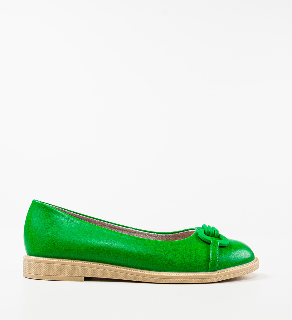 Pantofi Casual Dama Verzi Valce | Confort și Stil - imagine 5
