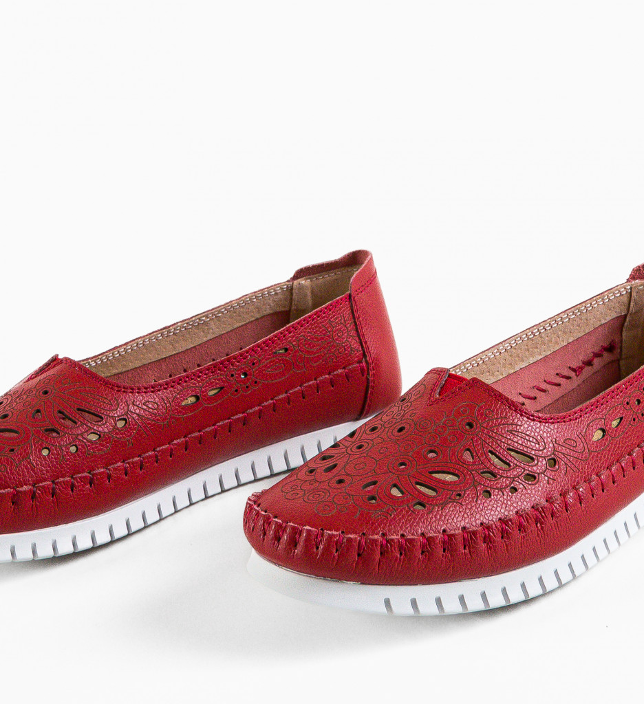 Pantofi Casual Fytay Rosii | Stil și Confort - imagine 8