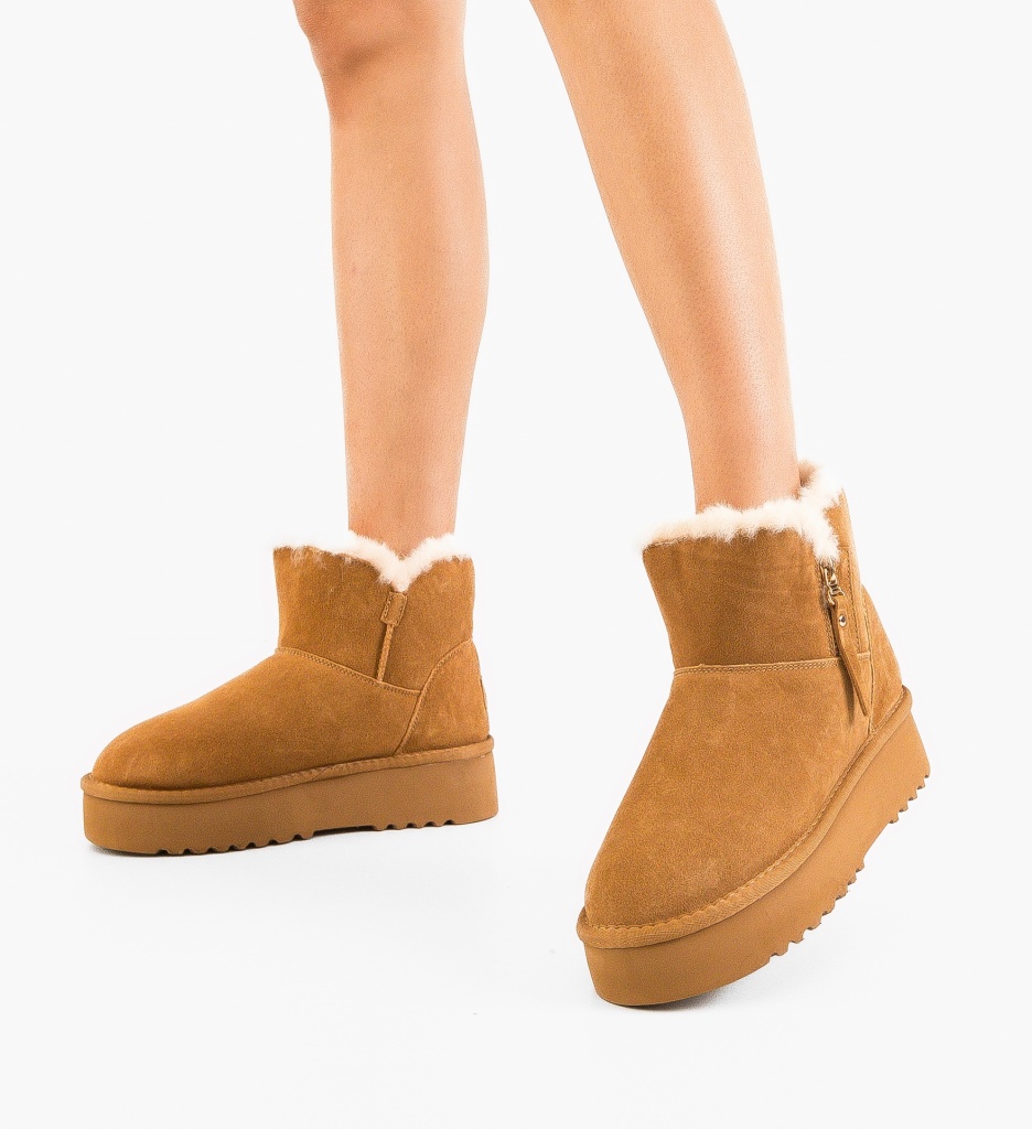 Cizme Ug Krovos Camel - Confort și Stil - imagine 4