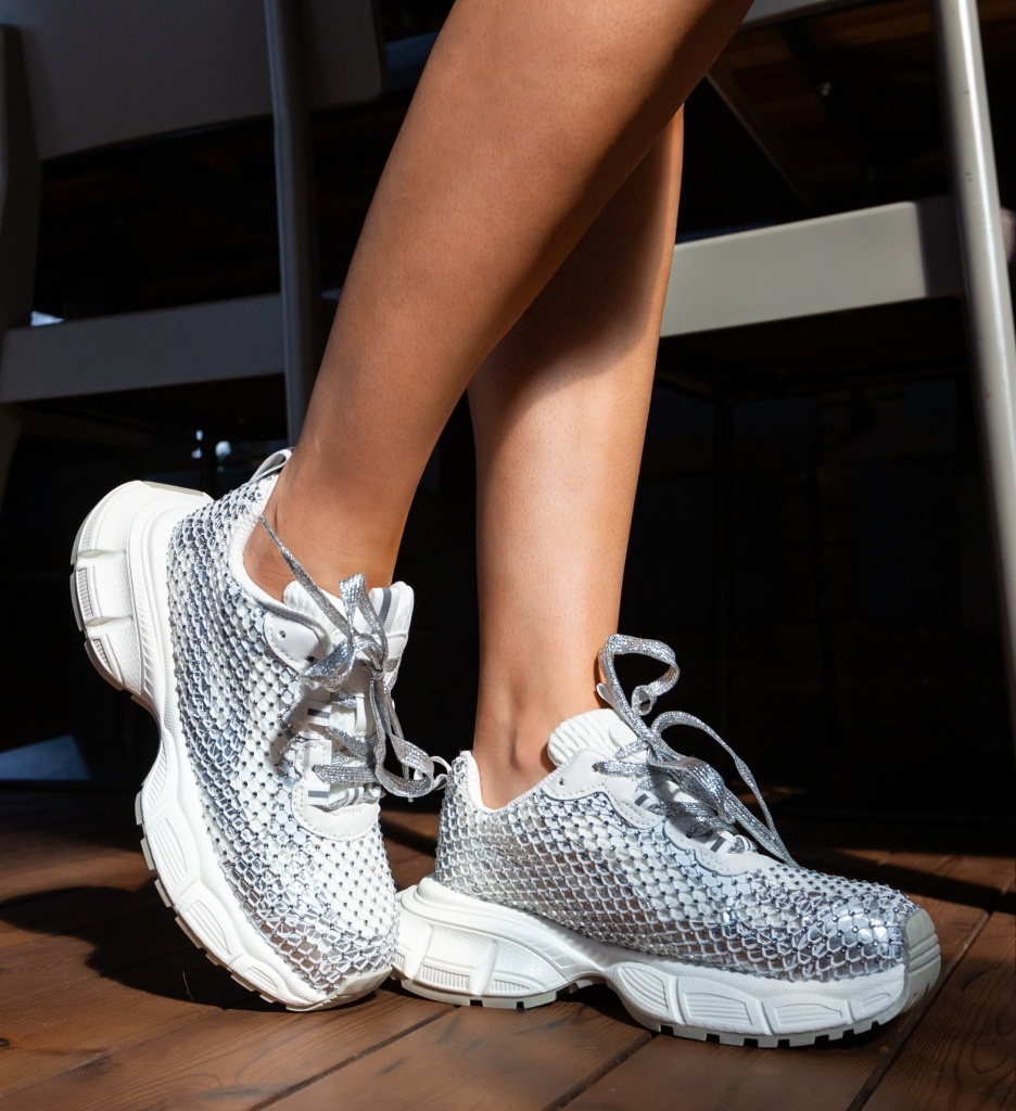 Sneakers Dama Oman Albi | Confort și Stil Sport - imagine 5