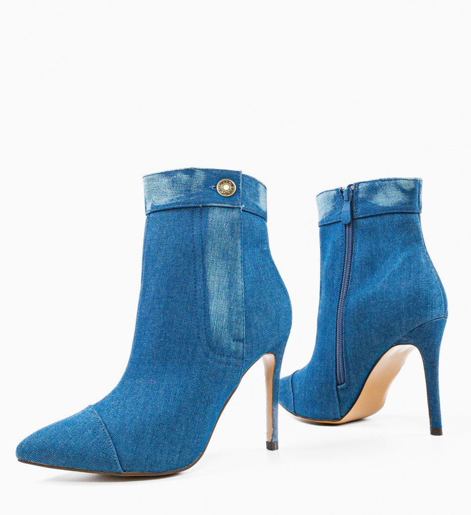 Botine Nithya Albastre - Confort și Stil