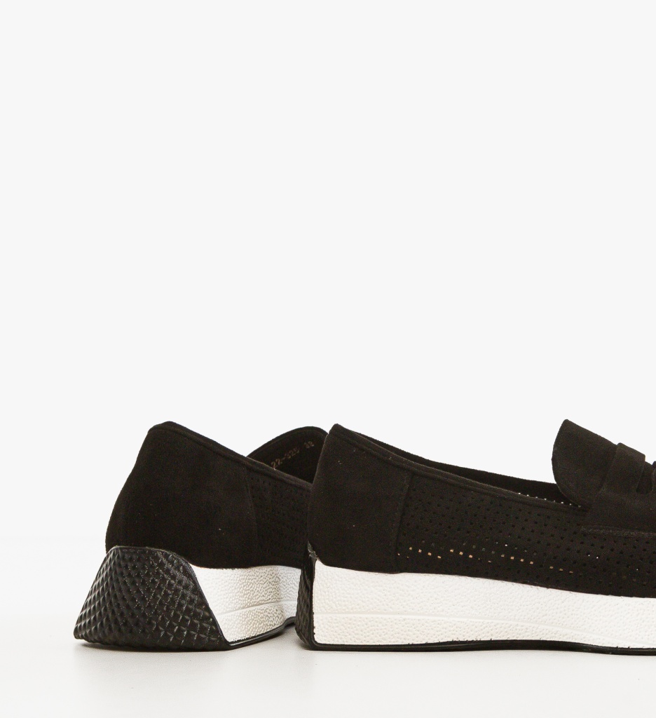Pantofi Casual Dama Rose Negri - Confort și Stil - imagine 4