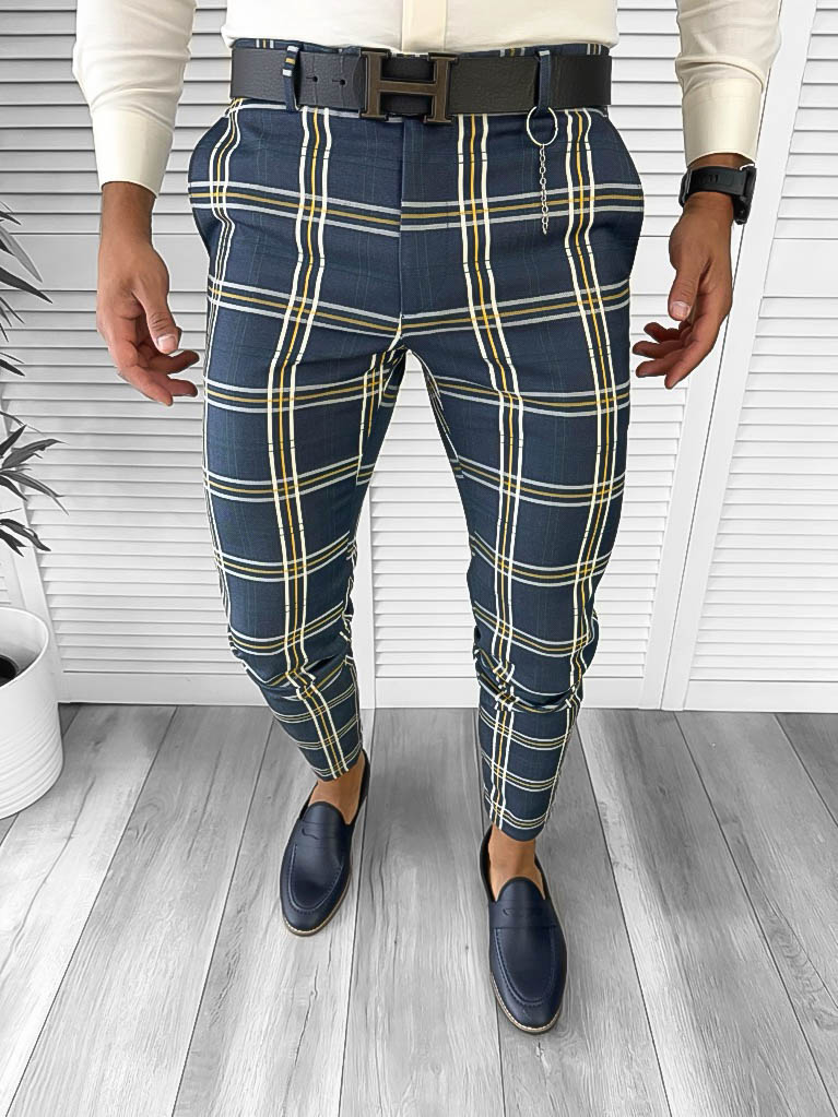 Pantaloni Barbati Eleganti Tip Conici B1732