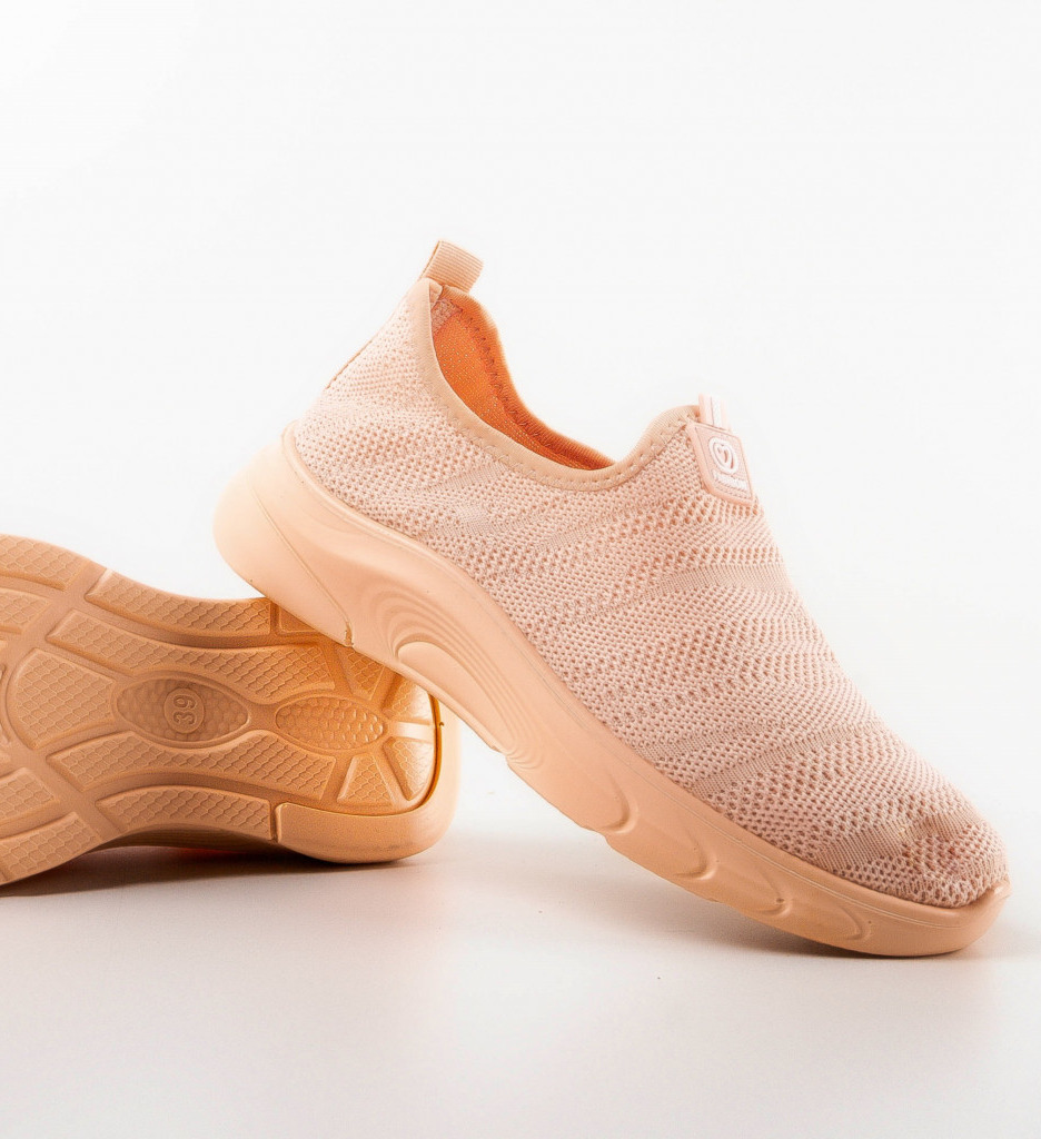 Sneakers Dama Teaha Roz - Confort Sport - imagine 6