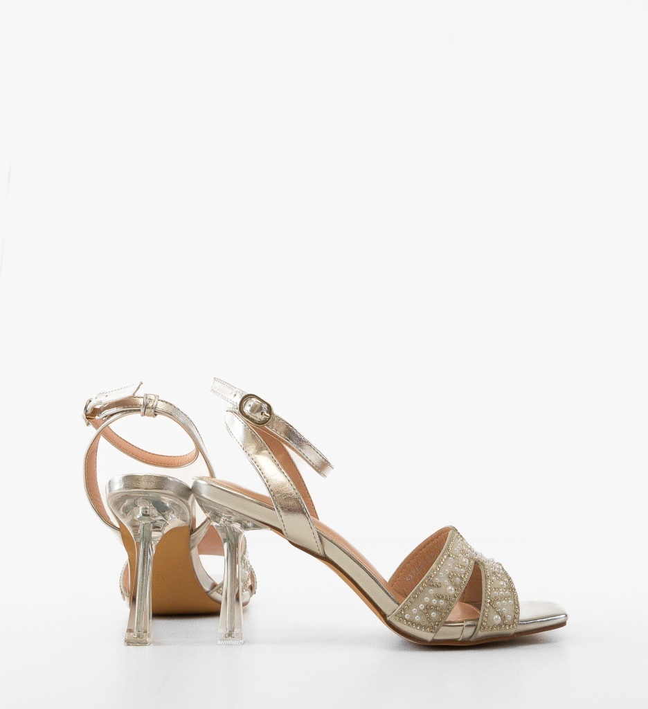 Sandale Harest Argintii | Eleganță și Stil - imagine 3