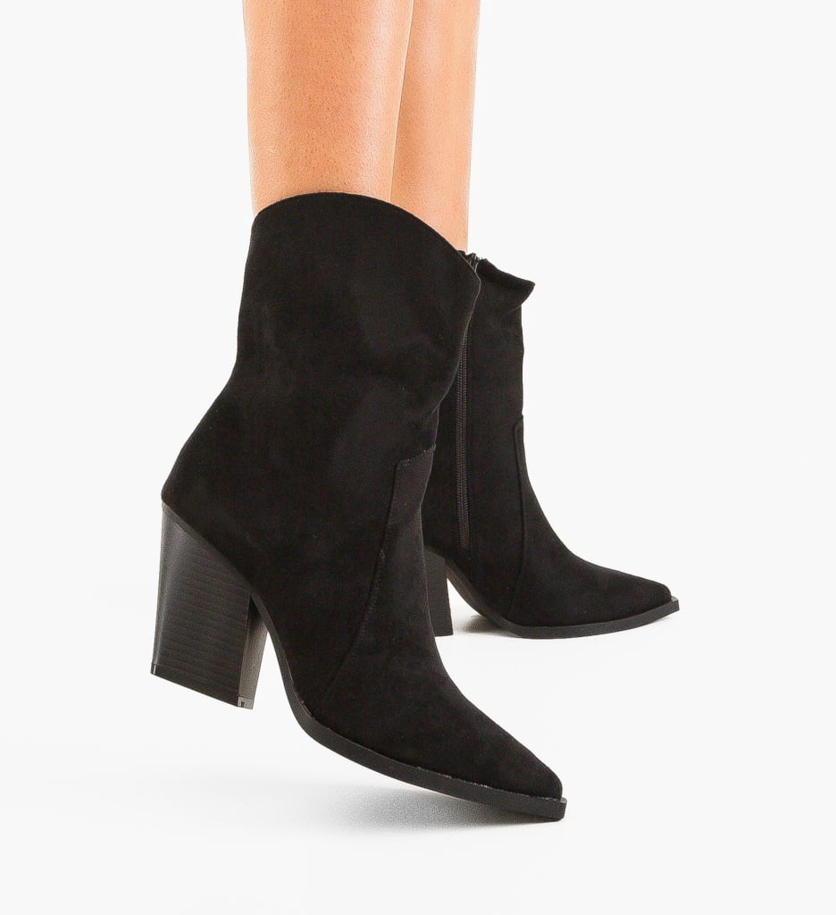 Botine Dama Vela Negre - Eleganță și Confort - imagine 2