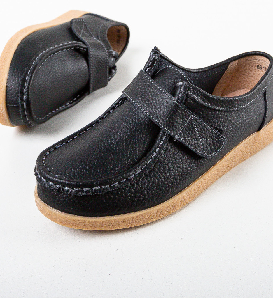 Pantofi Casual Monta Negri | Stil și Confort Zilnic - imagine 6
