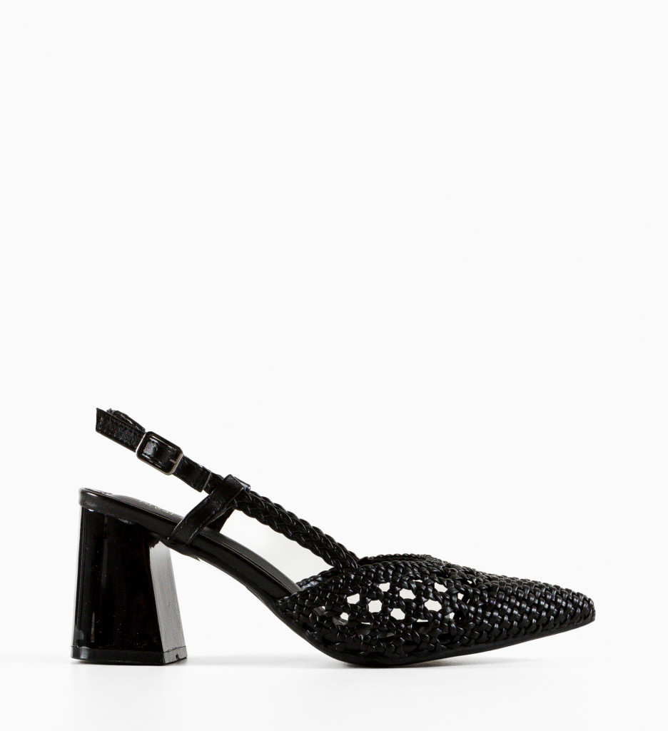 Pantofi Dama Sard Negri | Eleganță și Stil - imagine 4