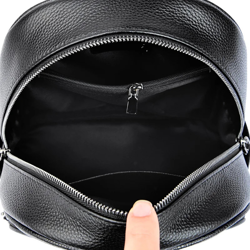 Rucsac dama Delis Alianor GT2558 din piele naturala - imagine 6