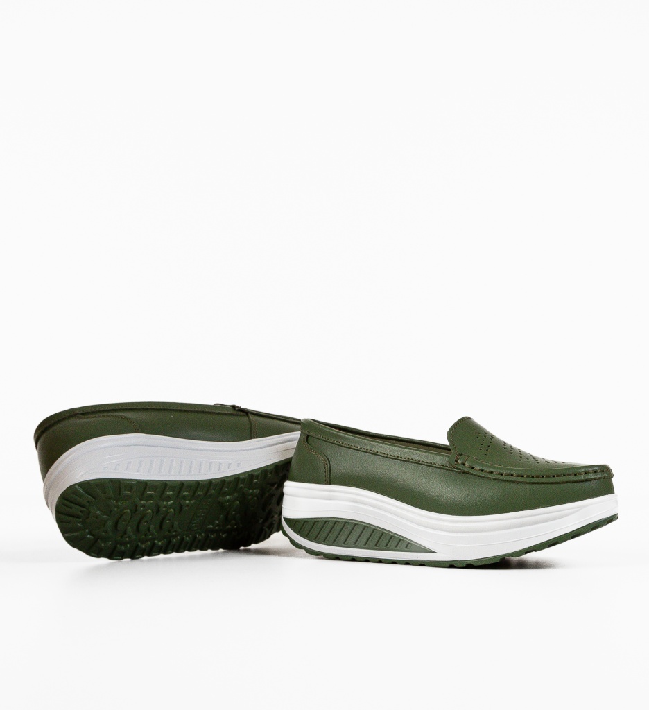 Pantofi Casual Musta Verzi - Stil și Confort - imagine 7