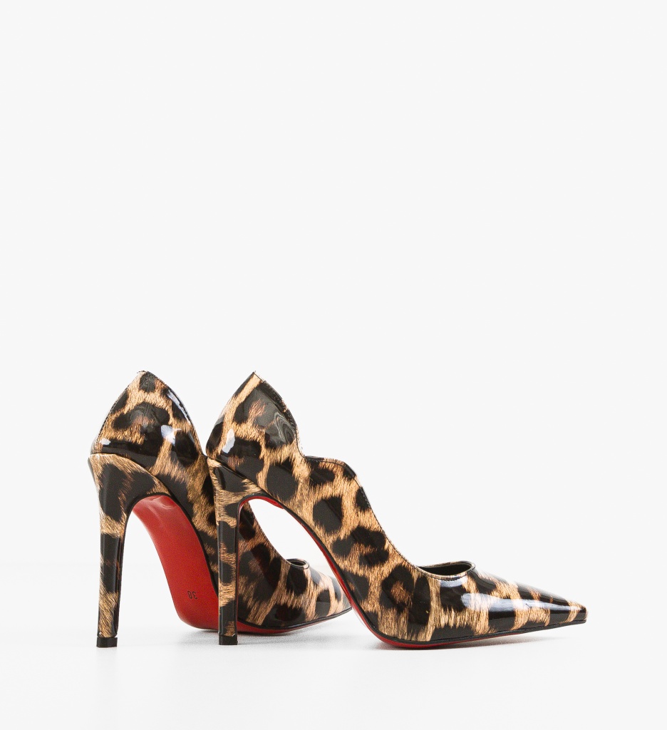 Pantofi Stiletto Stypas Print | Eleganță și Stil - imagine 5