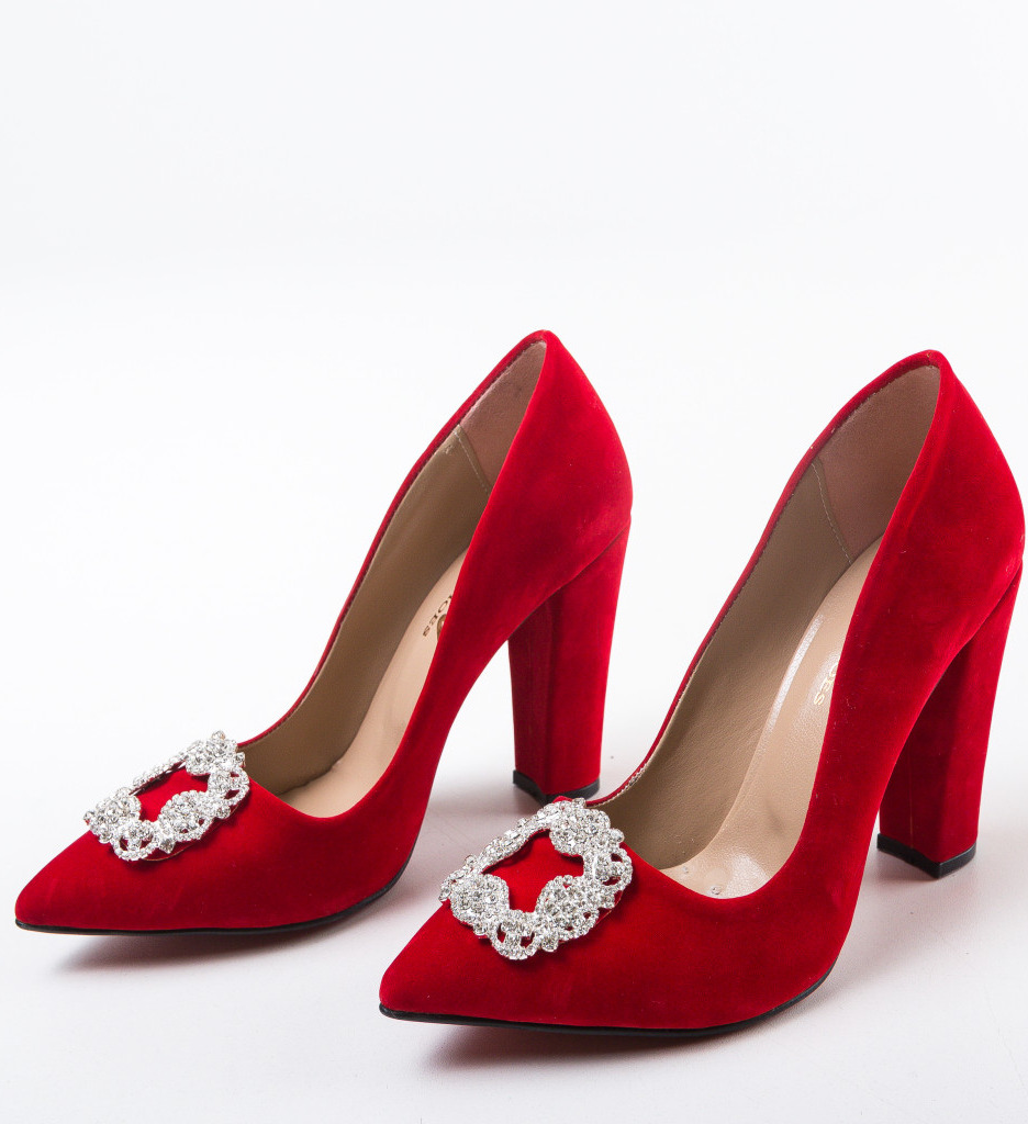 Pantofi Rosii Thornero - Eleganță și Stil - imagine 5