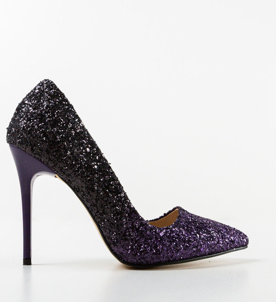 Pantofi dama Pefeba Mov - Eleganță și Stil - imagine 4