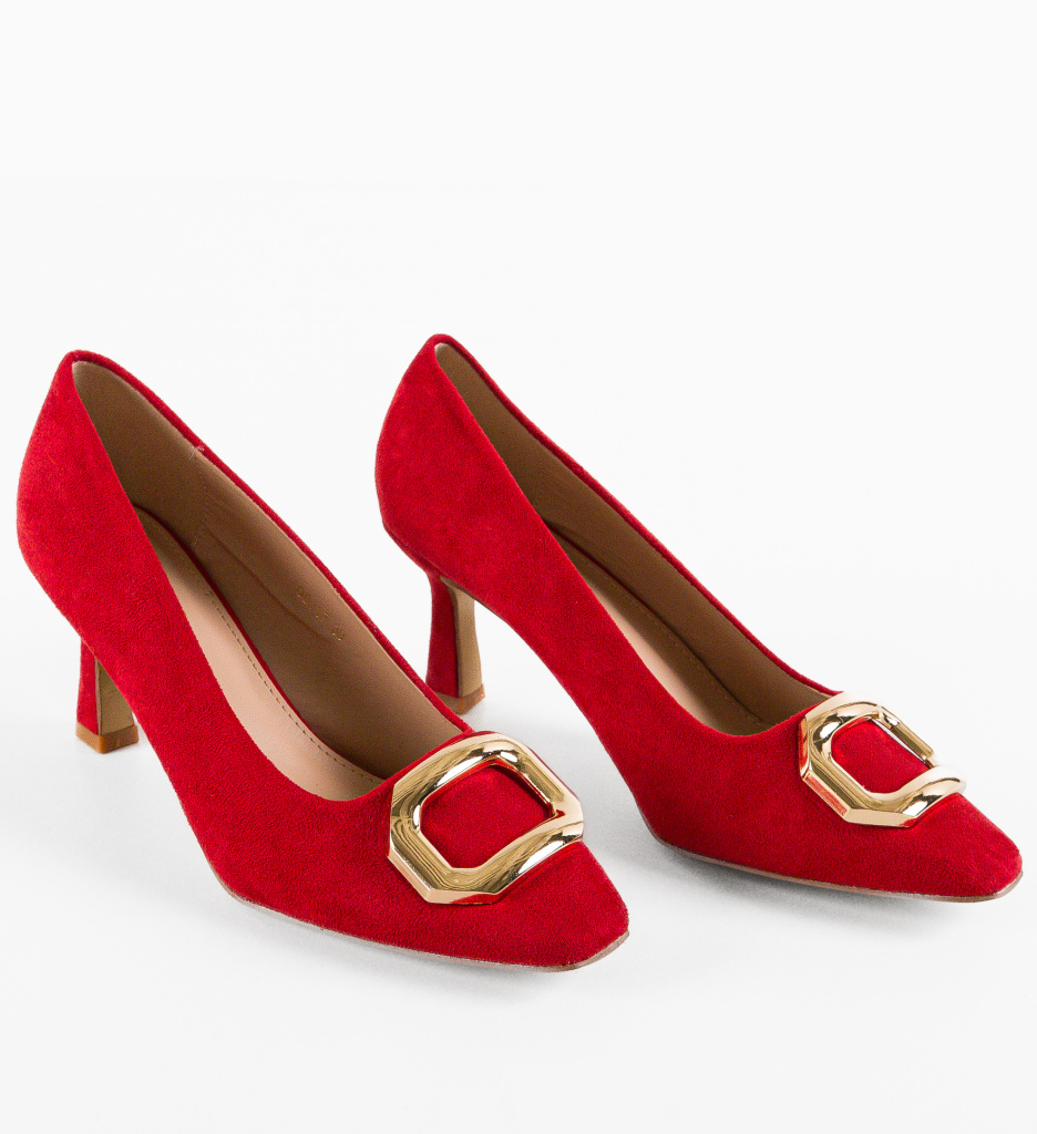 Pantofi Lesedi Rosii | Eleganță la Fiecare Pas - imagine 6