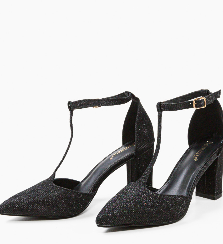 Pantofi cu Toc Select Negru | Eleganță și Stil - imagine 5