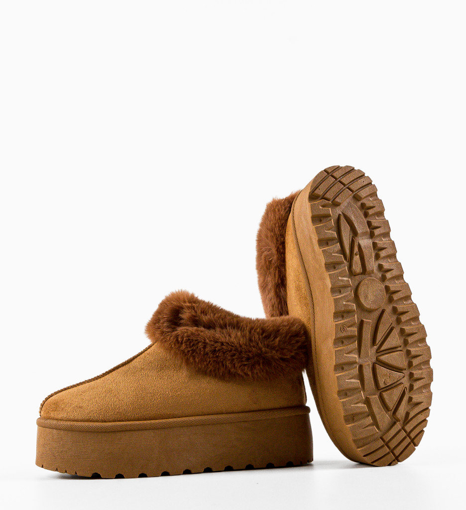 Cizme Ug Gavin Camel - Confort & Stil - imagine 8