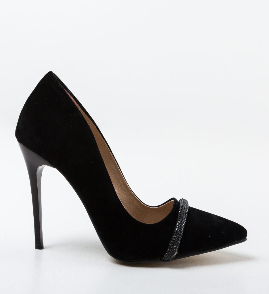 Pantofi cu Toc Eleganți Negri - Stil și Confort - imagine 6