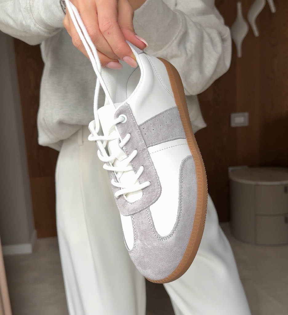 Sneakers Dama Gazelle Gri - Confort și Stil