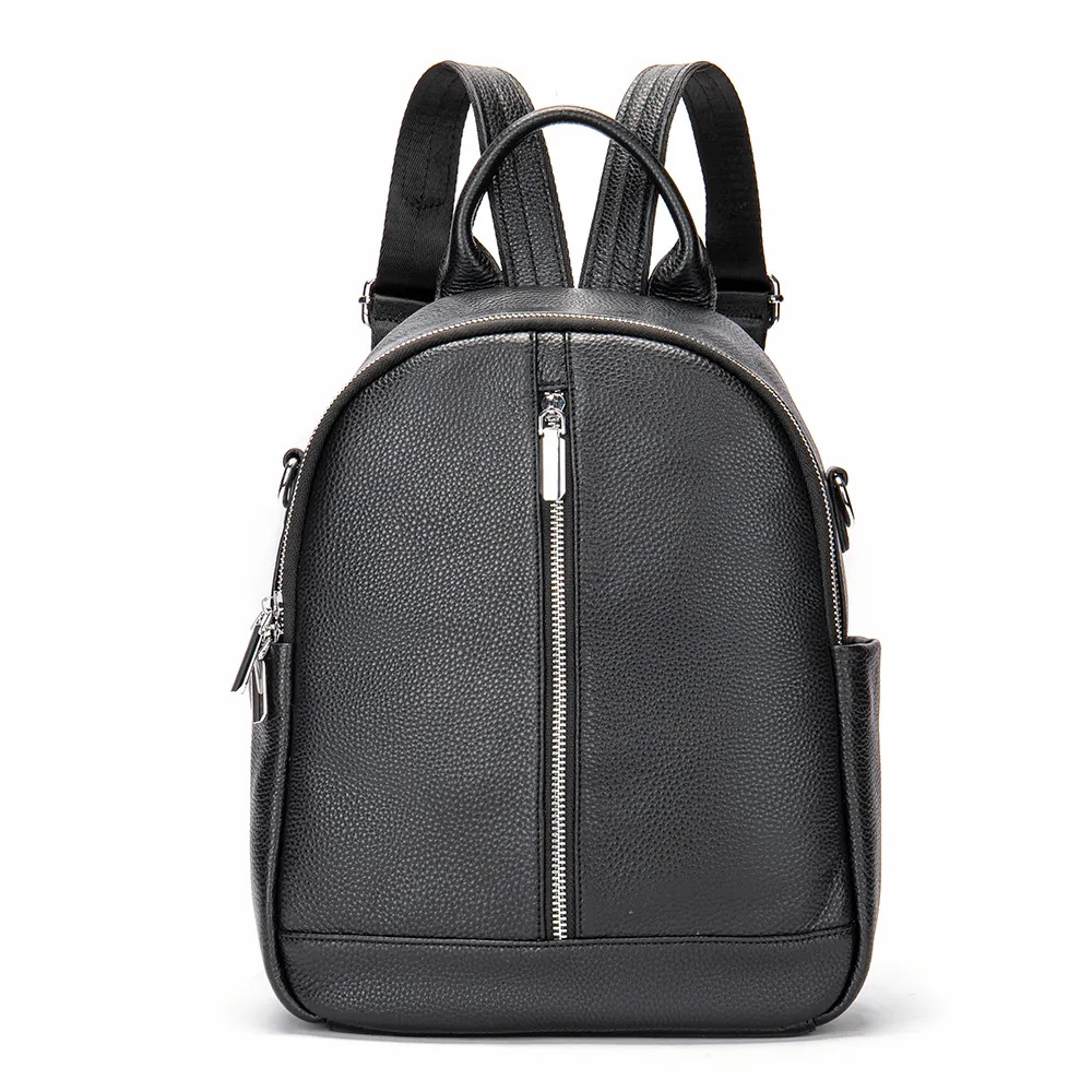 Rucsac Dama Delis Isadora Piele Naturala Negru