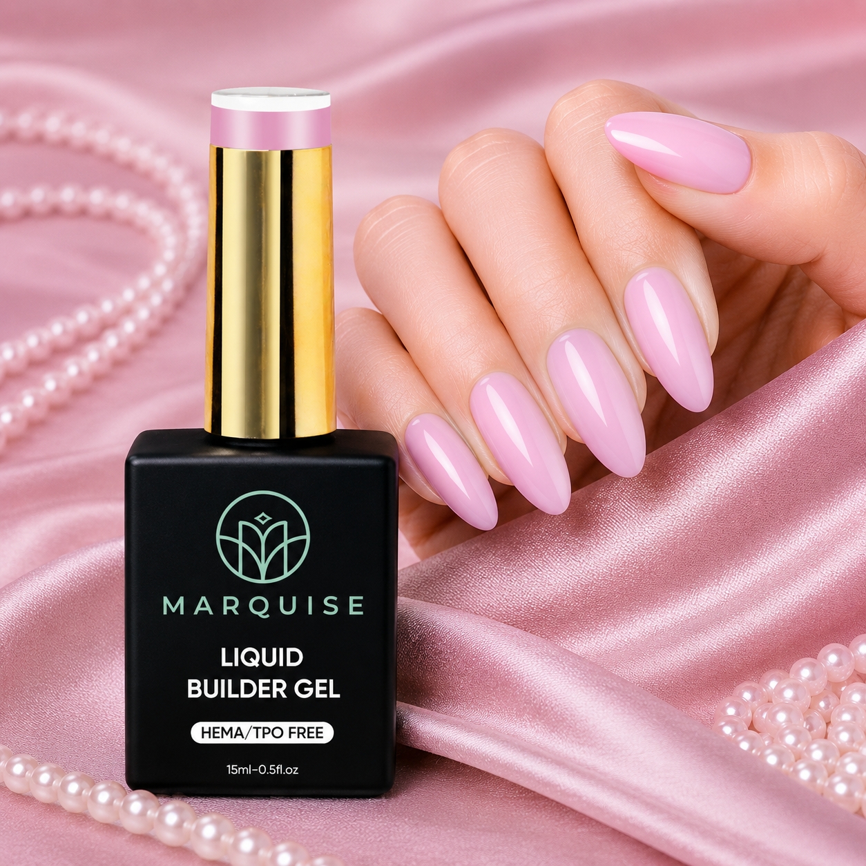 Liquid Builder Gel HEMA Free 15ml Picadili - imagine 2