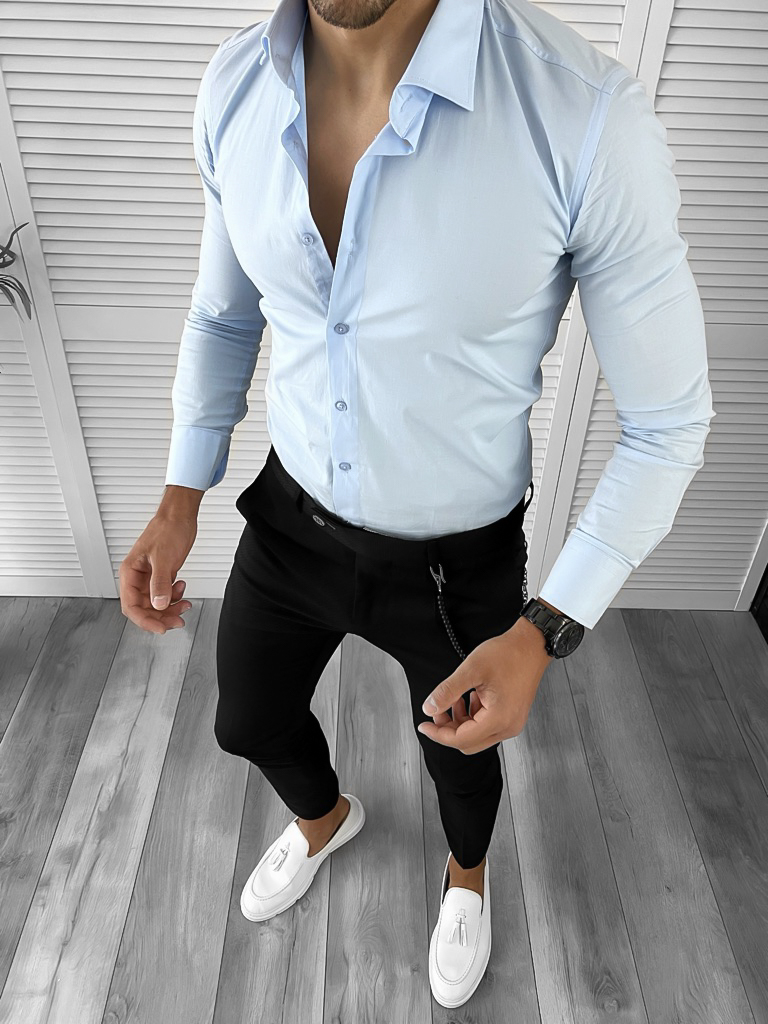 Tinuta Smart Casual Barbati Slim Fit | 2 Piese