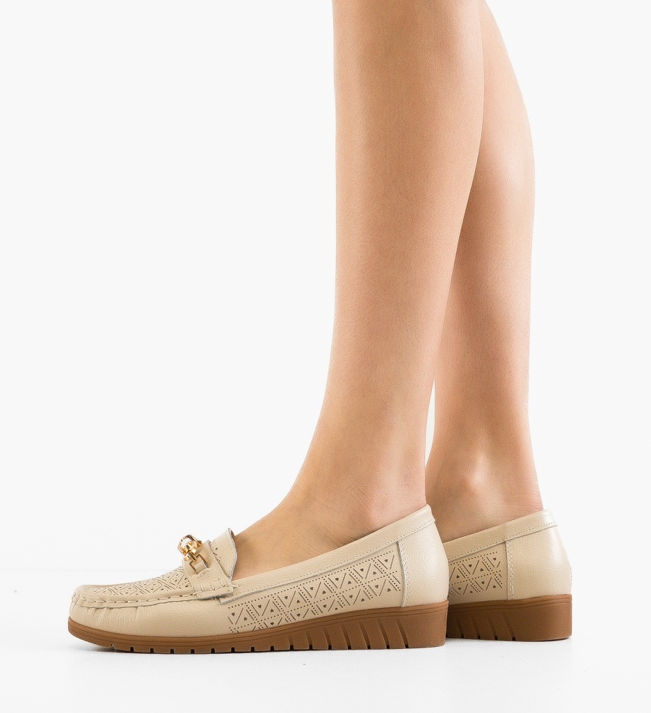 Espadrile Dama Chad Bej - Confort și Stil - imagine 1