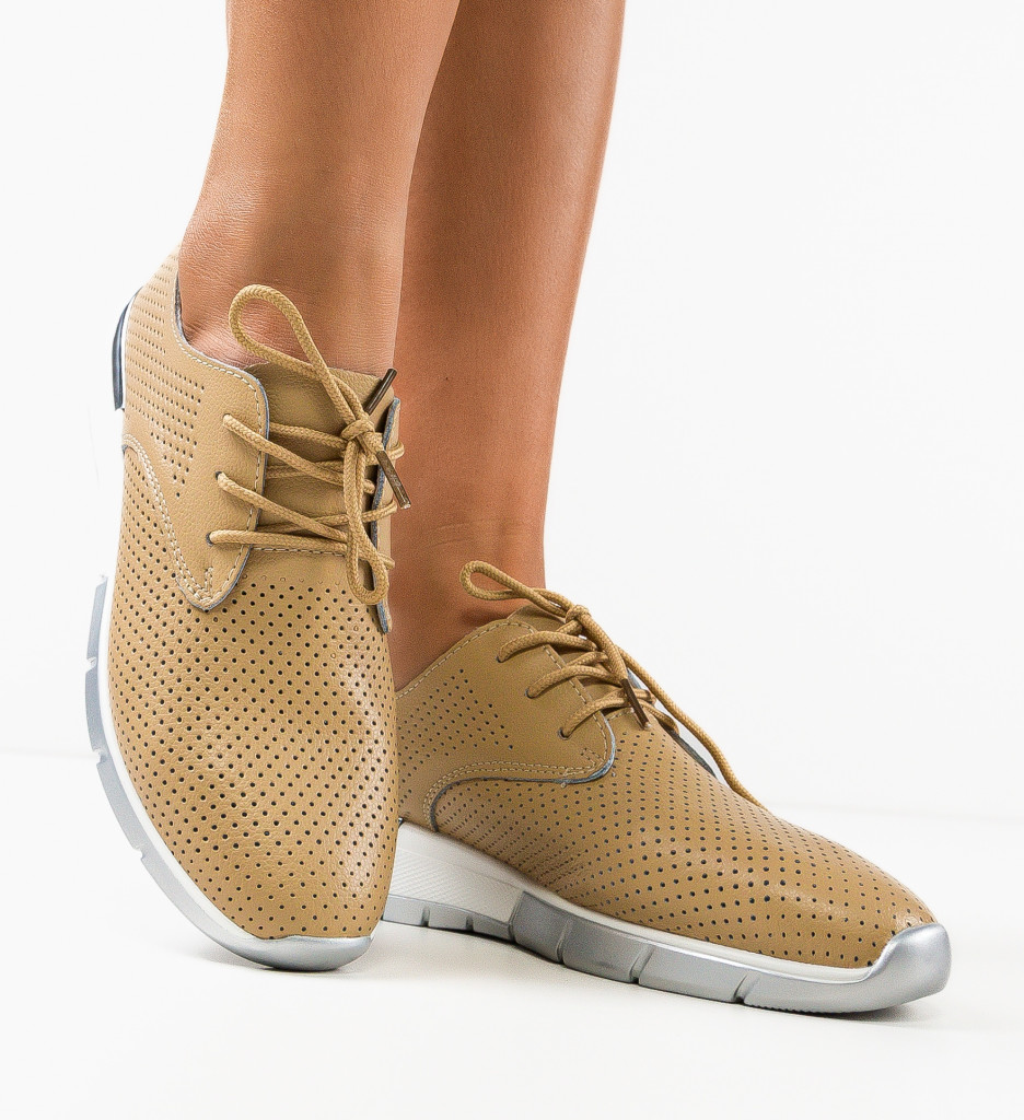Pantofi Casual Albert Bej - Confort și Stil - imagine 3