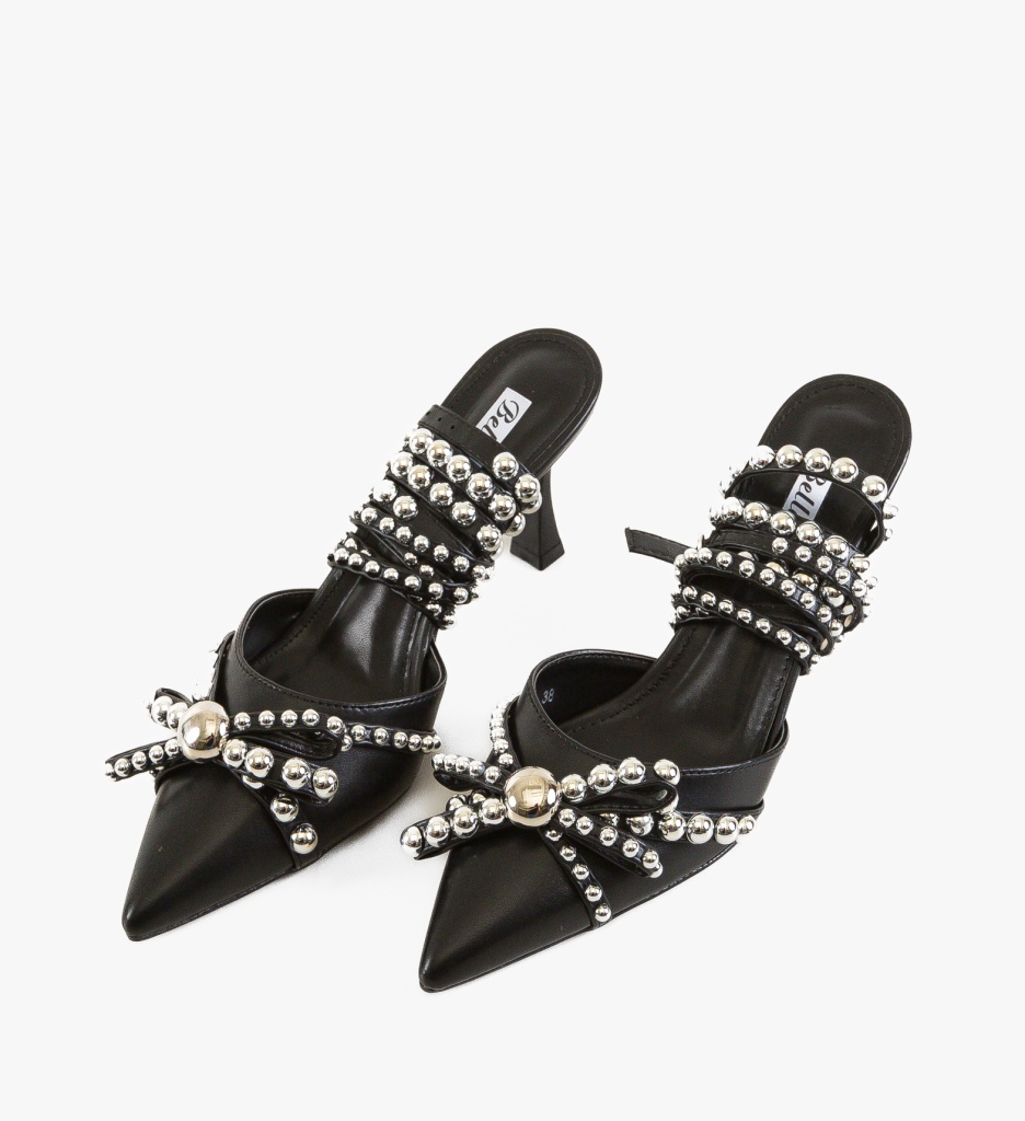 Pantofi cu toc Leon Negri | Eleganță și Stil - imagine 6