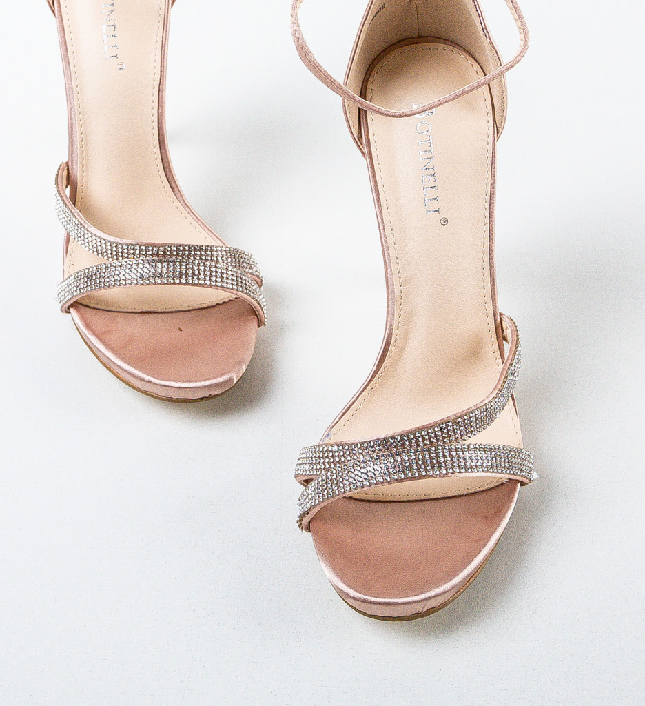 Sandale Aurii Elegante Roujam - Stil Refined - imagine 6