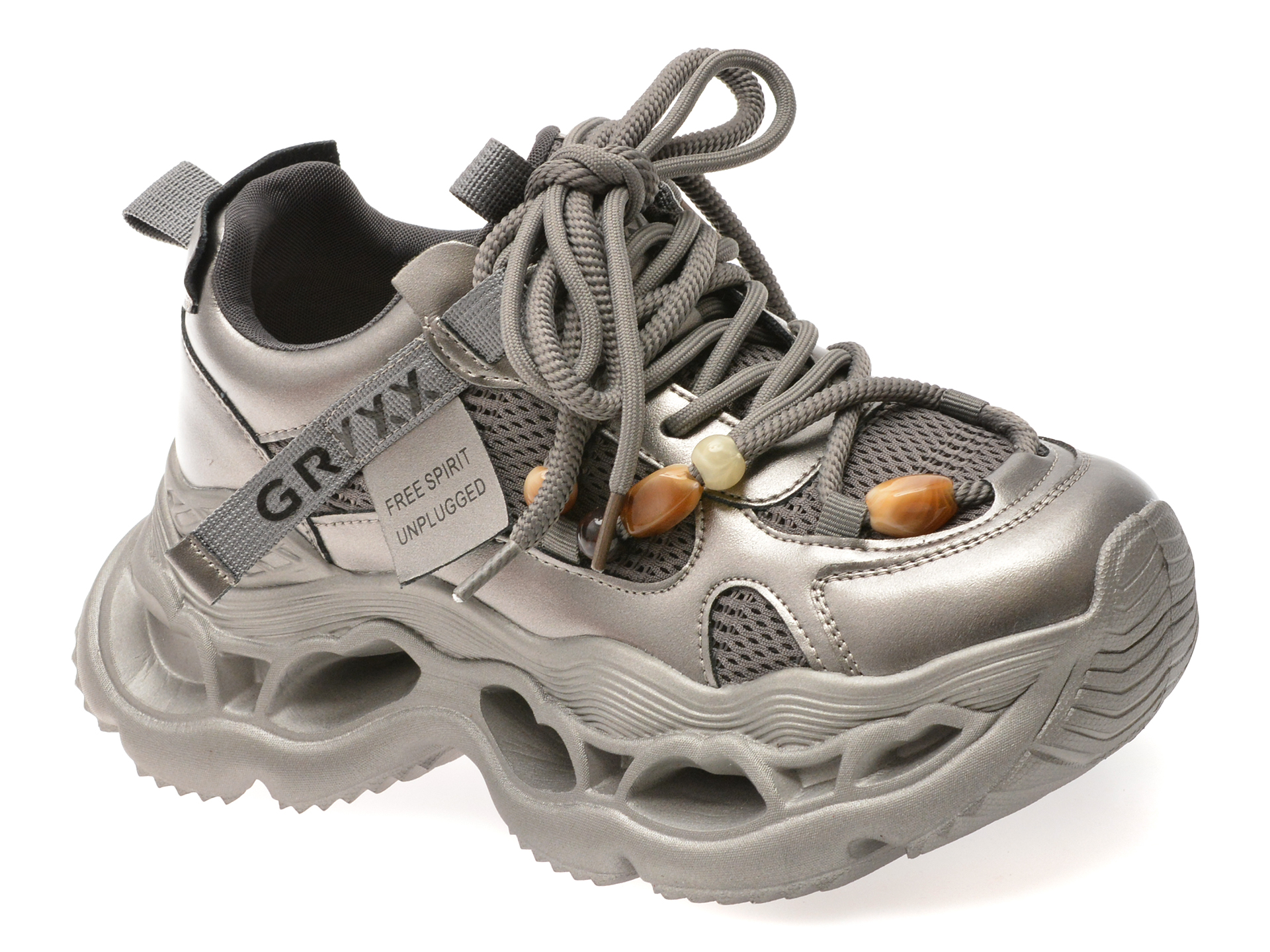 Pantofi Sport GRYXX Gri 3079 – Confort și Stil Urban