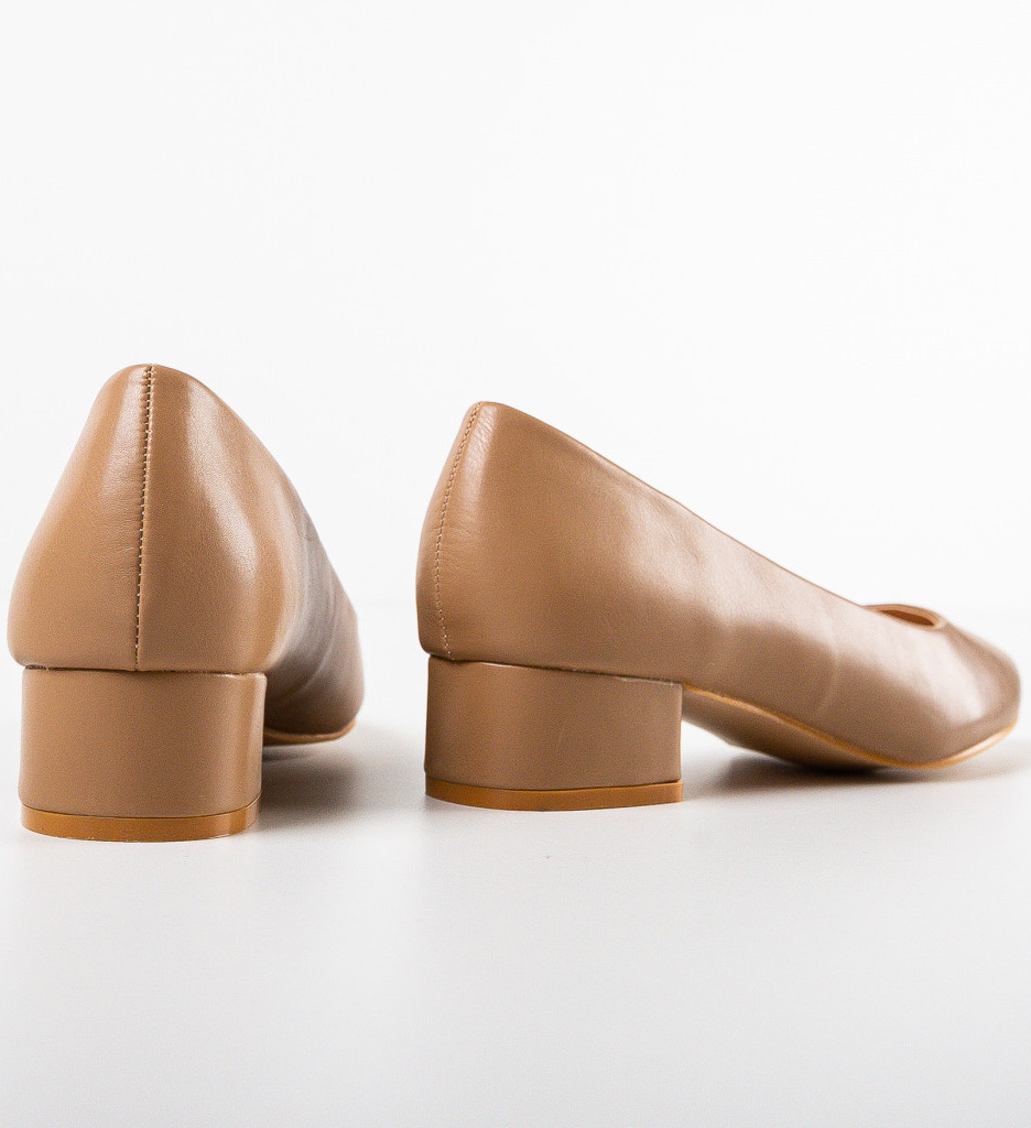 Pantofi Dama Rudd Bej | Eleganță și Stil - imagine 8