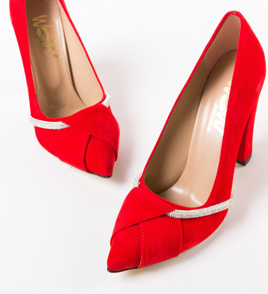 Pantofi cu Toc Roka Rosii - Eleganță și Stil - imagine 6