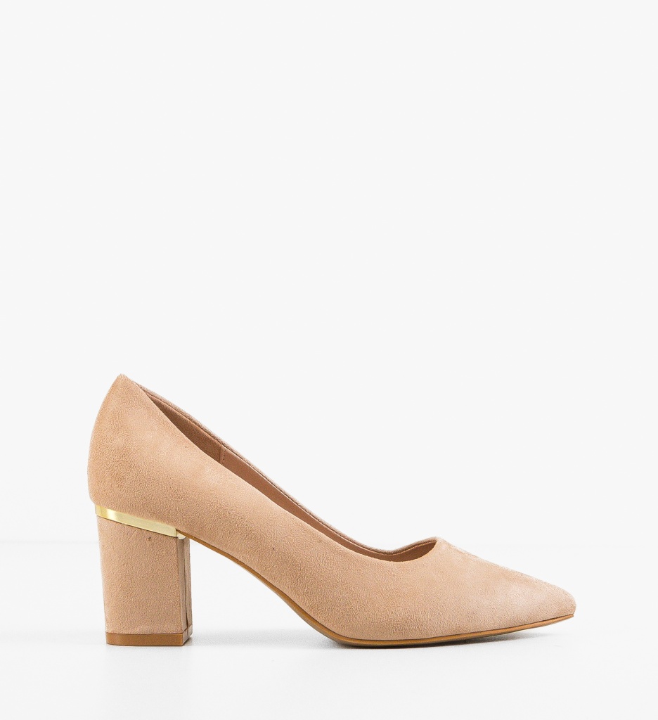 Pantofi Dama Michi Bej | Eleganți și Confortabili - imagine 5