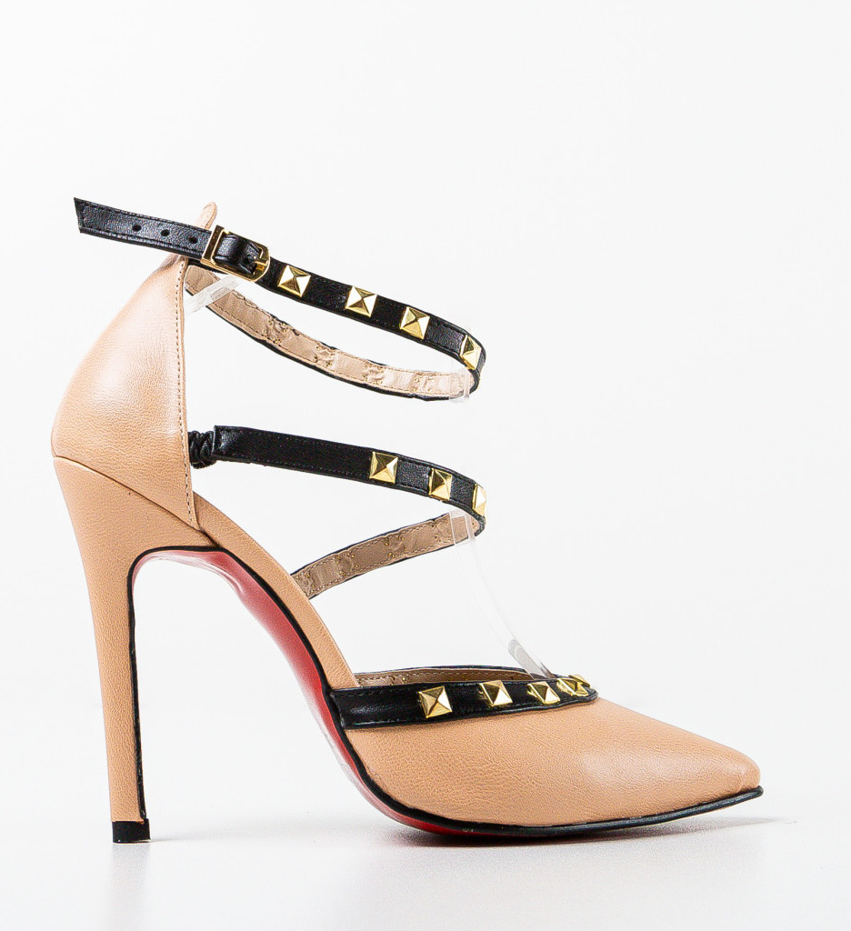 Pantofi Alentyna Bej | Eleganță și Stil - imagine 4