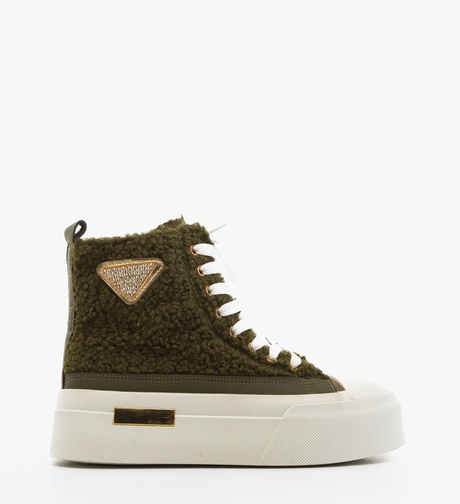 Sneakers Dama Pakkle Verzi – Confort Stilat