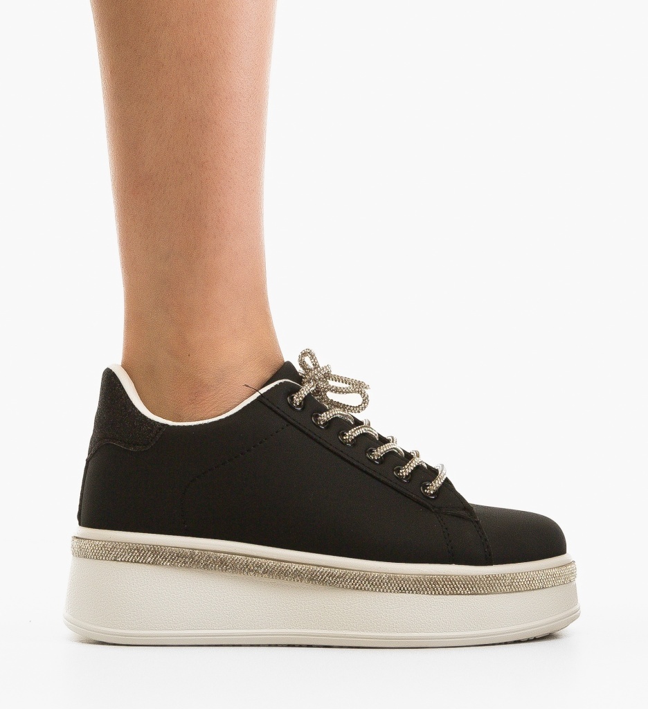 Sneakers Weland Negri - Confort și Stil Urban - imagine 4